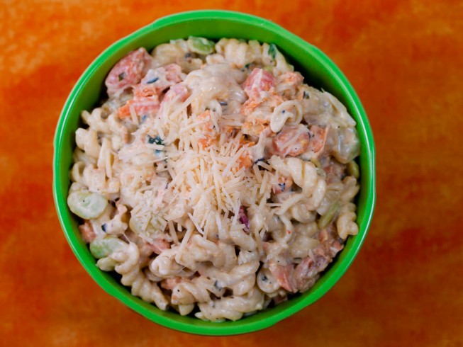 Salmon Pasta Skillet Recipe | CDKitchen.com