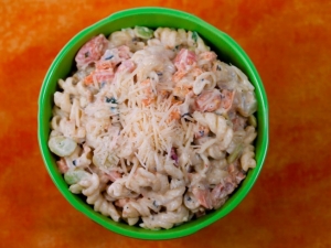 recipe for salmon pasta skillet