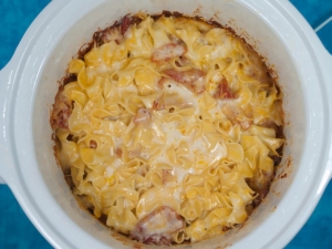 recipe for slow cooker pizza casserole