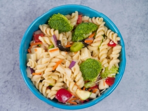 recipe for italian-style pasta salad for 100