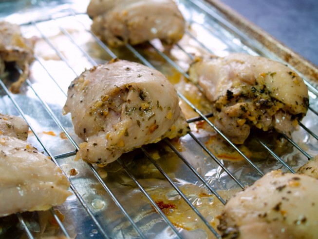 photo of Herb Roasted Chicken Thighs