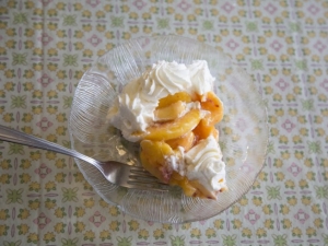 recipe for refrigerator peach pie