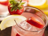 Strawberry-Lemonade Champagne Punch