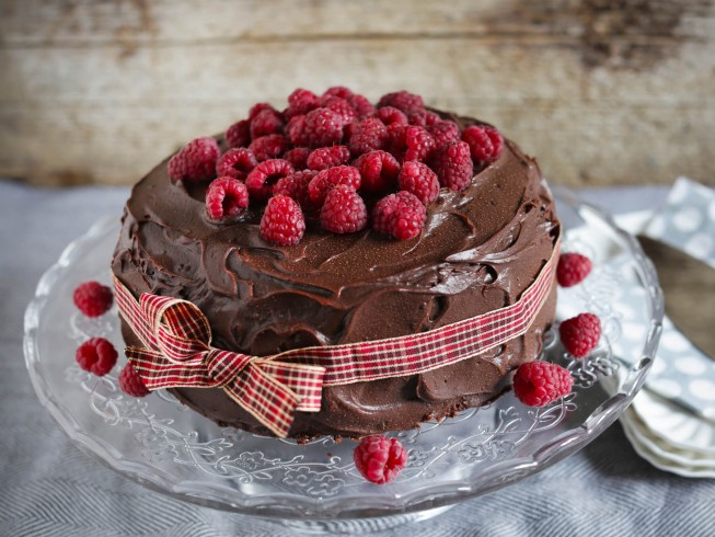 photo of Chocolate Chambord Cake