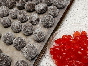 recipe for double chocolate cherry bourbon balls