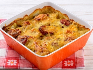 recipe for easy cheesy potatoes with kielbasa