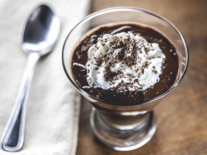 recipe for low carb dark chocolate custard