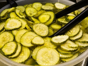 recipe for easy freezer sweet pickles