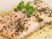 Microwave Salmon Steaks