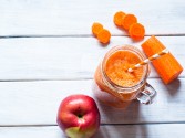 Apple, Banana, Carrot and Orange Smoothie