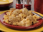 Swedish Meatballs With Stroganoff Sauce