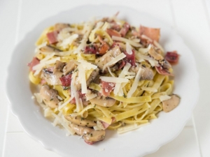 recipe for pasta with sauteed chicken livers and bacon