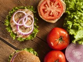 photo of Herbed Cheese Stuffed Turkey Burgers