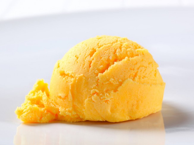 photo of No Added Sugar Peach Sorbet