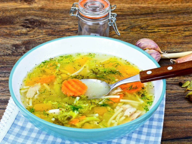 photo of Yugoslavian Chicken Soup With Noodles