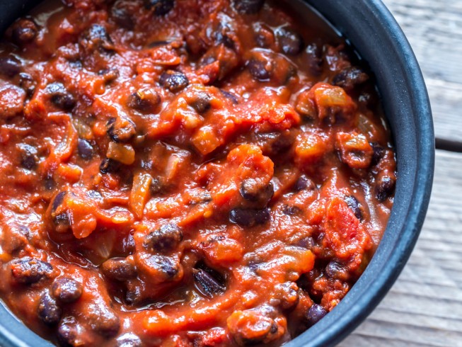 photo of Claim Jumper's Black Bean Stew