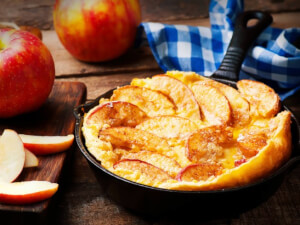 recipe for apple pecan skillet pancakes