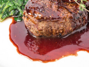recipe for filet mignon with red jalapeno pepper sauce