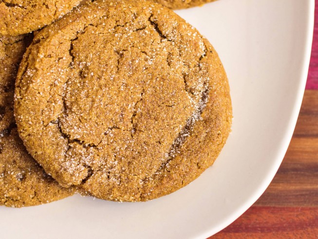 ﻿​​﻿﻿​﻿Old Fashioned Molasses Cookies Recipe | CDKitchen.com-image