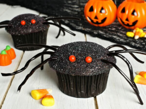 recipe for hairy daddy longlegs cupcake