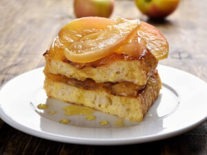 recipe for apple & spice baked french toast