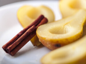 recipe for spiced fresh pears