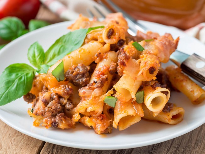 photo of Baked Ziti With Sausage and Beef