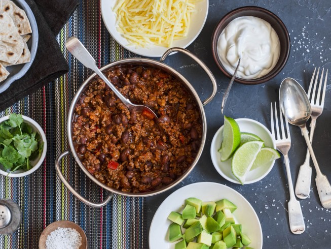 Amber Ale Beef And Black Bean Chili