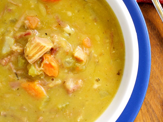 Split Pea Soup With Carrots And Celery