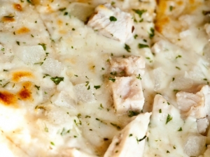 recipe for boursin chicken pizza