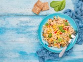 Quinoa With Corn And Basil