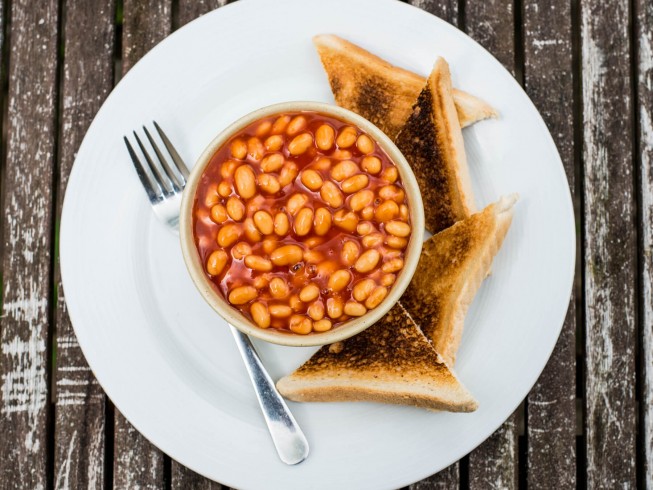 Maple Baked Pork and Beans image