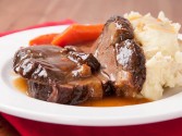 Pot Roast With Cola, Onion Soup, And Chili Sauce