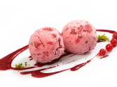 Pink Frozen Fruit Salad
