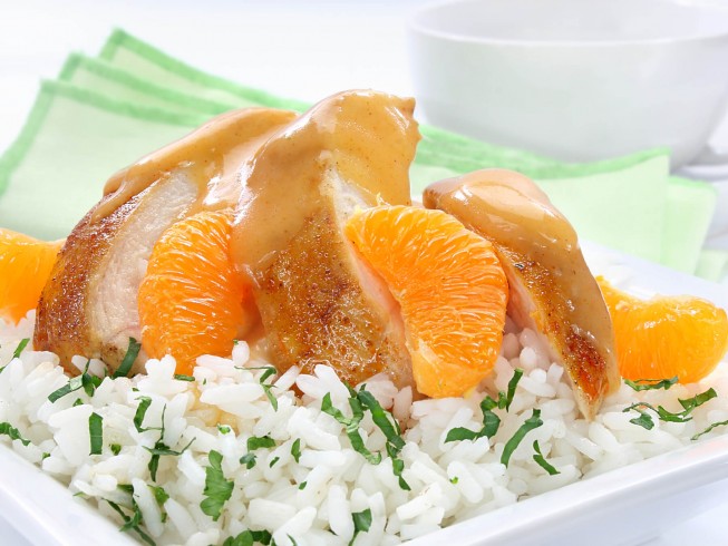 Slow Cooker Mandarin Orange Chicken