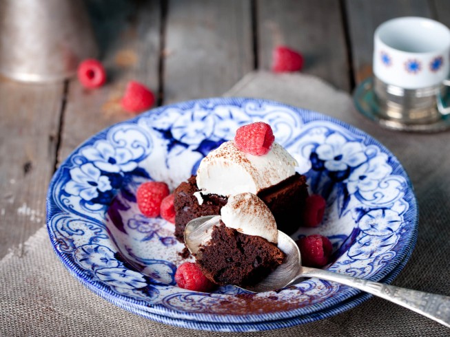 photo of Raspberry Fudge Brownies