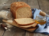 Vermont Whole Wheat Oatmeal Honey Bread