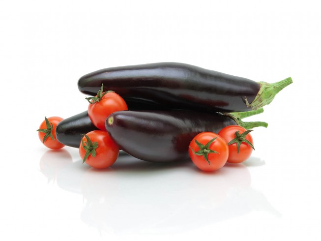 photo of Eggplant and Tomato Salad