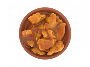 recipe for barbecue-simmered chicken