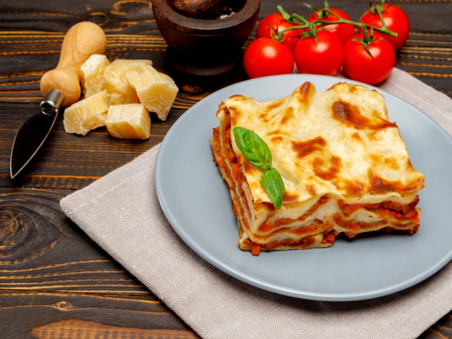 Table-For-Two Lasagna Recipe | CDKitchen.com