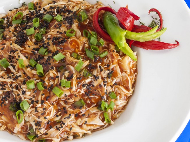 ﻿﻿​​​﻿​​﻿Sichuan Sweet & Sour Cabbage Recipe | CDKitchen.com-image