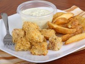 Oven Fried Fish Nuggets