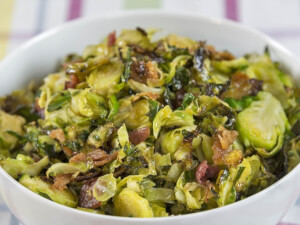 recipe for bacon-maple brussels sprouts