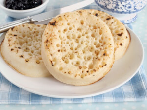 recipe for english crumpets