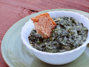 recipe for copycat five crowns creamed spinach