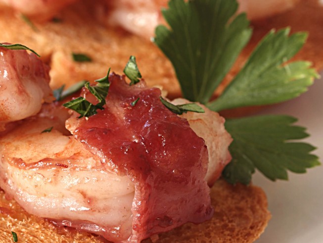 photo of Shrimp Rumaki