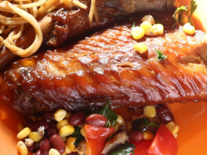recipe for slow cooker barbecued turkey wings