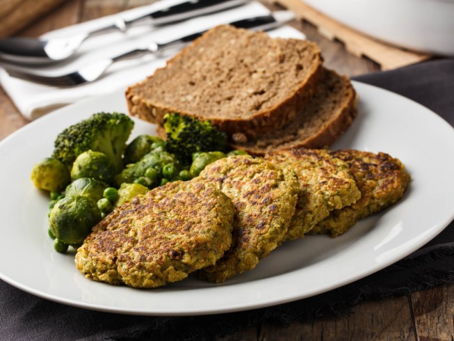 Whole Grain Soy Burgers Recipe | CDKitchen.com
