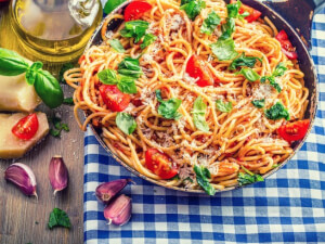 recipe for fresh tomato and basil sauce