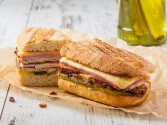 view the recipe for Mini Cuban Sandwiches